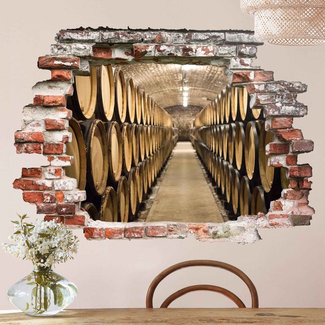Naklejki na ścianę Piwniczka na wino