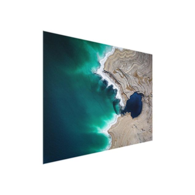 Obrazy na szkle krajobraz Zatoka Dzikiego Wybrzeża w Izraelu