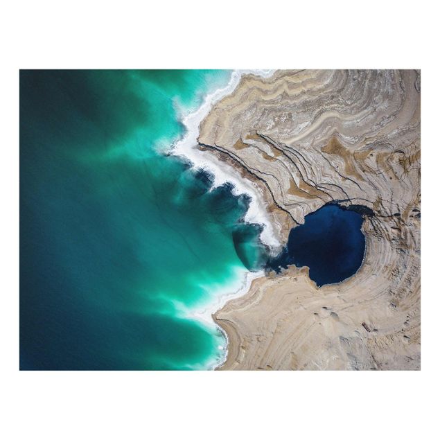 Obrazy na szkle plaża Zatoka Dzikiego Wybrzeża w Izraelu