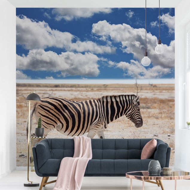 Dekoracja do kuchni Zebra na sawannie