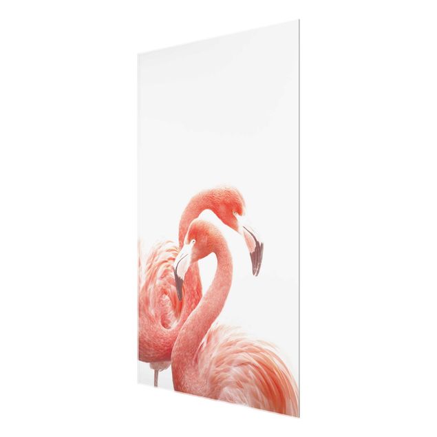 Obrazy pióra Dwa flamingi