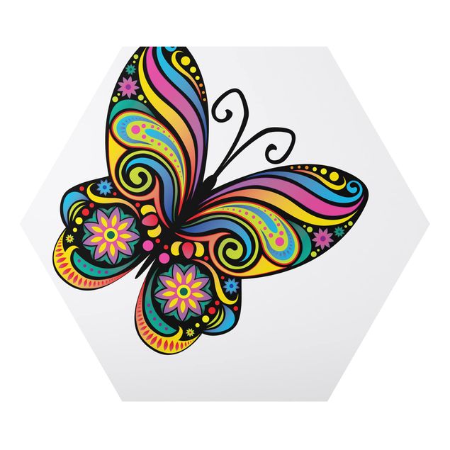 Obrazy abstrakcja Nr BP22 Mandala motyla