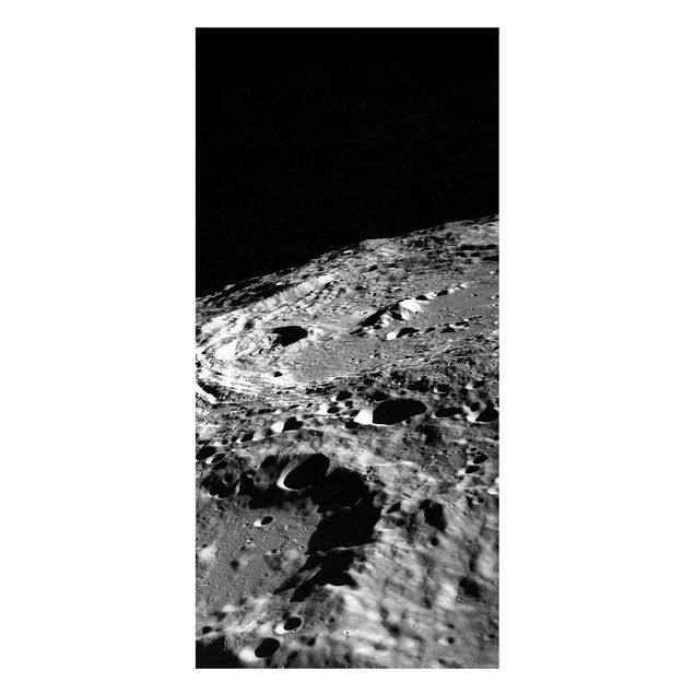 Nowoczesne obrazy do salonu NASA Fotografia krateru księżycowego
