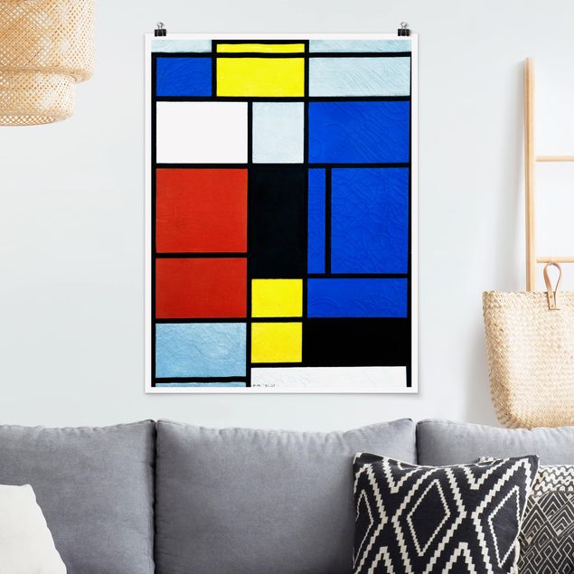 Plakat - Piet Mondrian - Tableau Nr 1