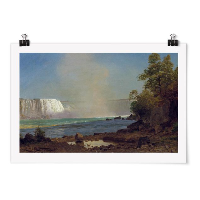 Obrazy romantyzm Albert Bierstadt - Wodospad Niagara