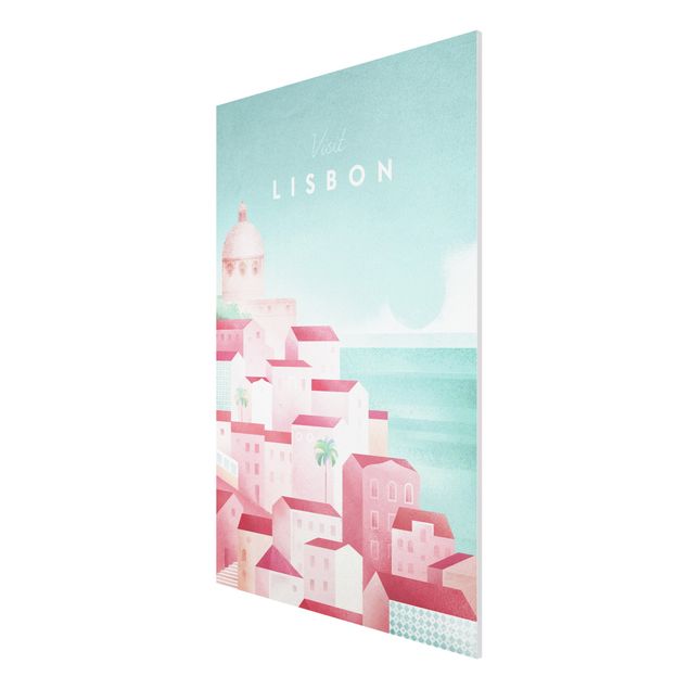 Obrazy morze Plakat podróżniczy - Lizbona