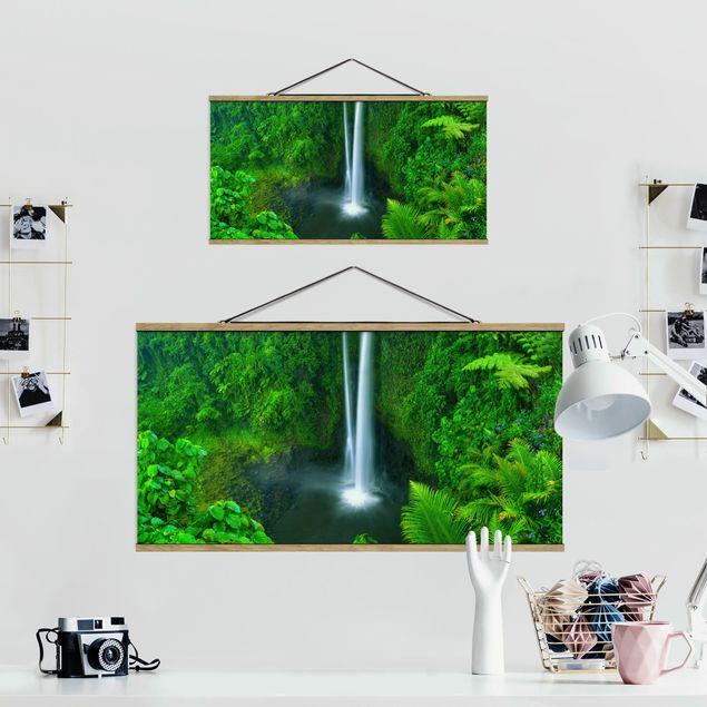 Obrazy dżungla Paradyski wodospad