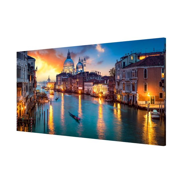 Obrazy nowoczesny Zachód słońca w Wenecji