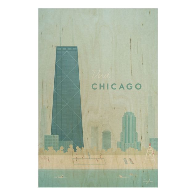 Henry Rivers obrazy Plakat podróżniczy - Chicago
