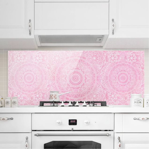 Dekoracja do kuchni Pattern Mandala Light Pink