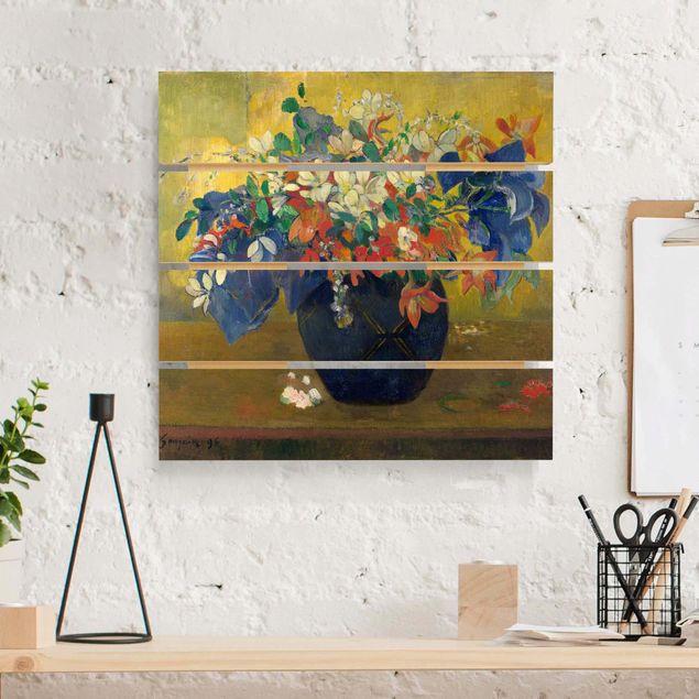 Dekoracja do kuchni Paul Gauguin - Wazon z kwiatami