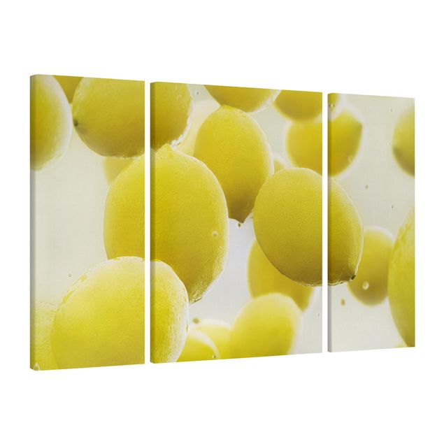 Obraz na płótnie Citrony w wodzie