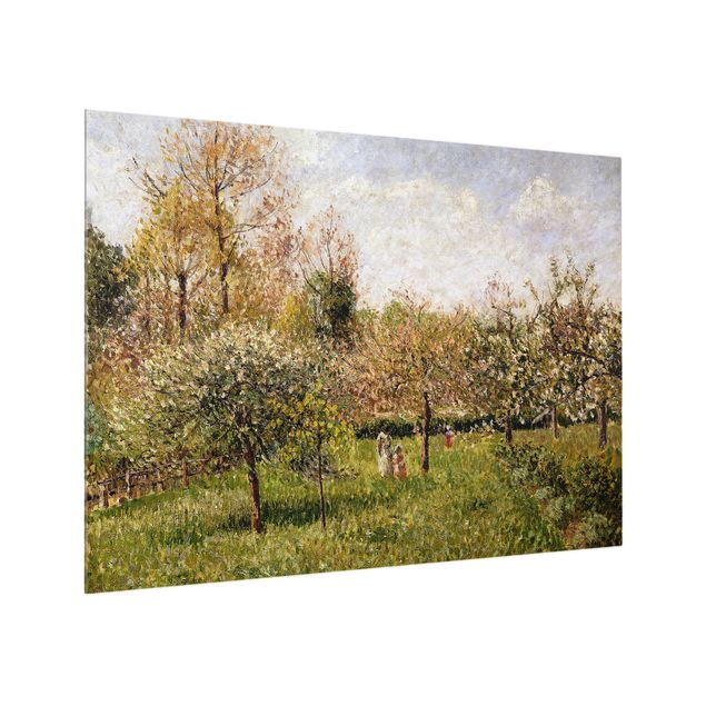 Obrazy romantyzm Camille Pissarro - Wiosna w Eragny