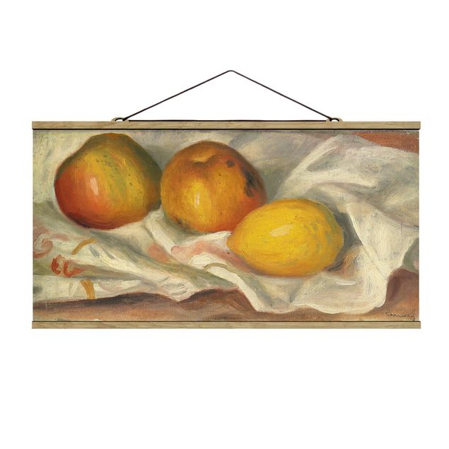 Martwa natura obraz Auguste Renoir - Jabłka i cytryna