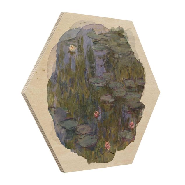 Obrazy Akwarele - Claude Monet - Lilie wodne (Nympheas)