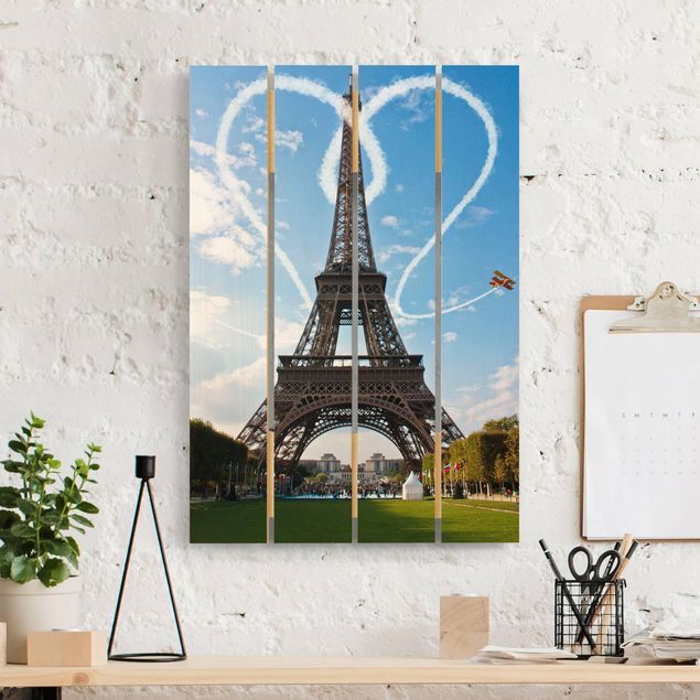 Dekoracja do kuchni Paryż - miasto miłości