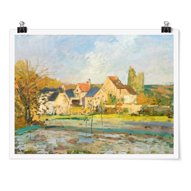 Obrazy impresjonizm Camille Pissarro - Krajobraz w pobliżu Pontoise