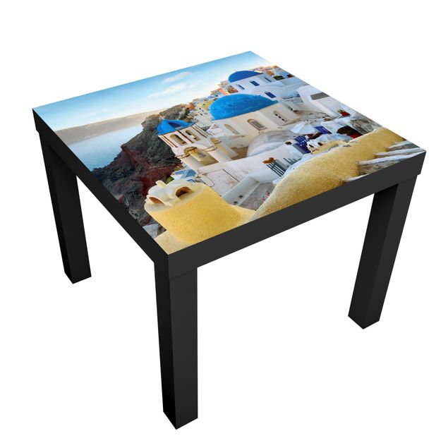Okleina meblowa IKEA - Lack stolik kawowy - Widok na Santorini