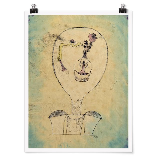 Nowoczesne obrazy Paul Klee - The Bud