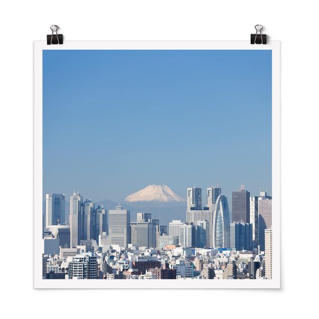Obrazy Tokio Tokio na tle góry Fuji