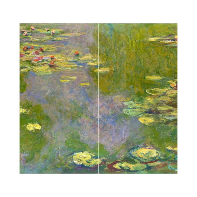 Reprodukcje obrazów Claude Monet - Green Waterlilies