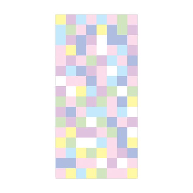dywan nowoczesny Kolorowa mozaika Cotton Candy