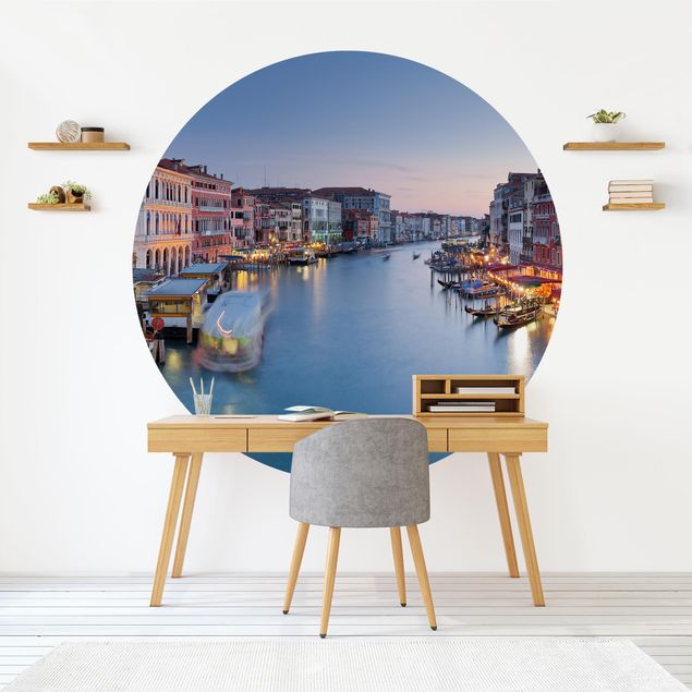 Dekoracja do kuchni Wieczorna atmosfera na Wielkim Kanale w Wenecji