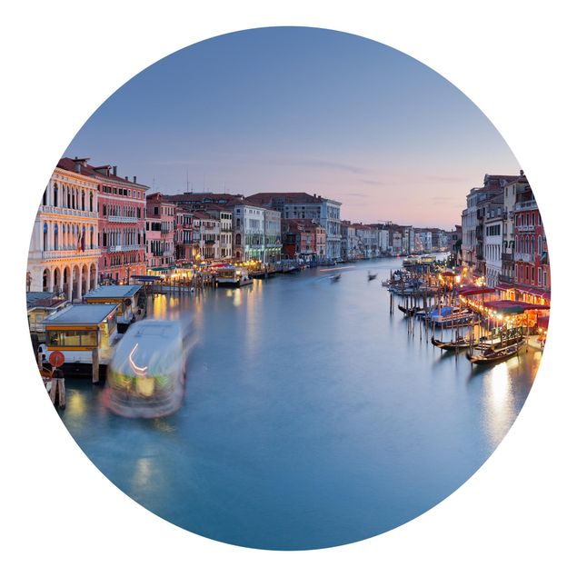 Rainer Mirau obrazy Wieczorna atmosfera na Wielkim Kanale w Wenecji