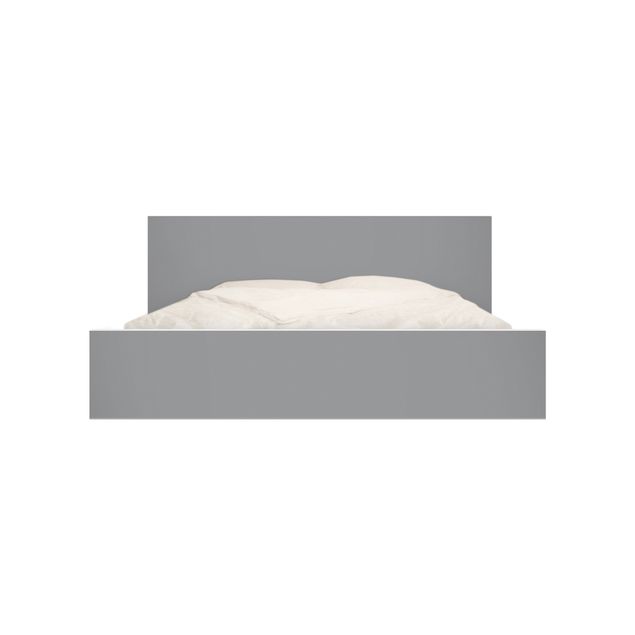 Okleina meblowa IKEA - Malm łóżko 140x200cm - Kolor chłodna szarość