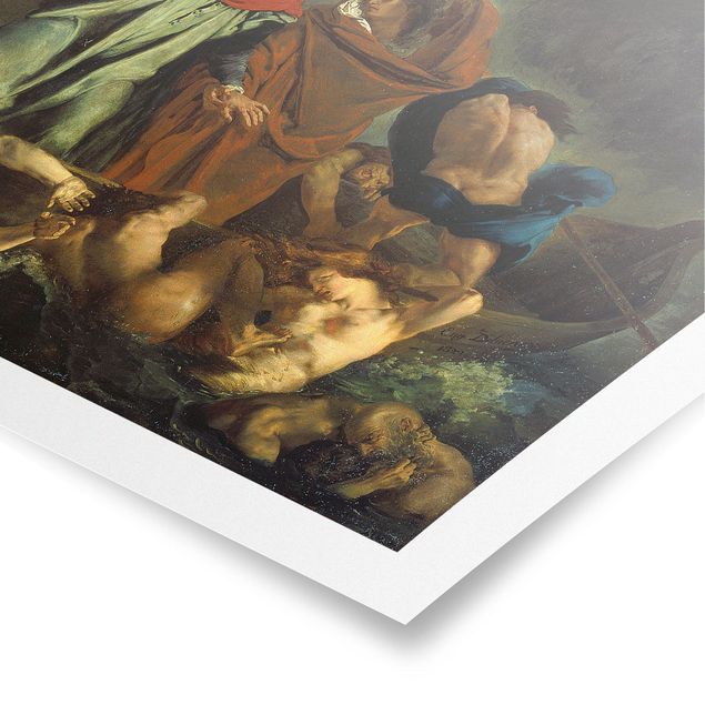 Obrazy na ścianę Eugène Delacroix - Dante i Wergiliusz w piekle