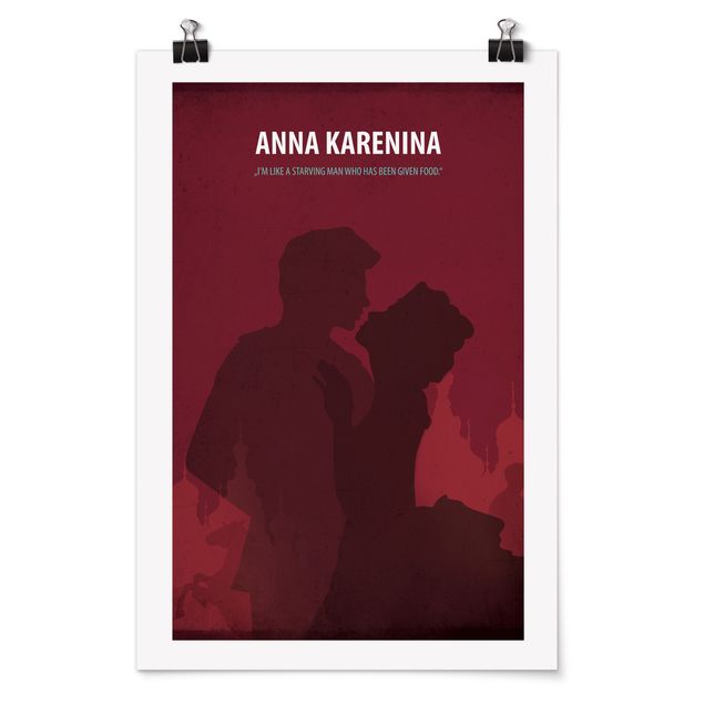 Obrazy nowoczesny Plakat filmowy Anna Karenina