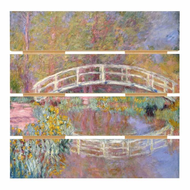 Obrazy Claude Monet - Most Moneta w ogrodzie