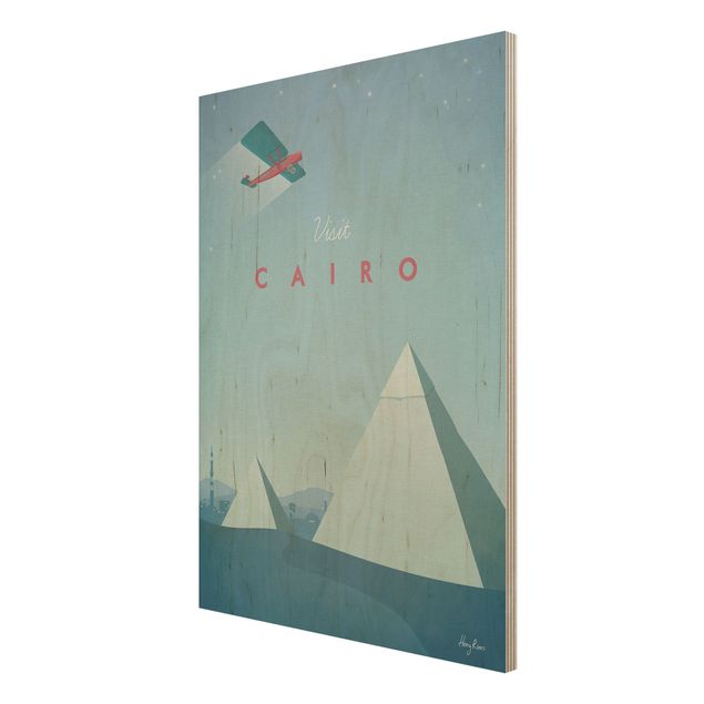 Obrazy Plakat podróżniczy - Kair