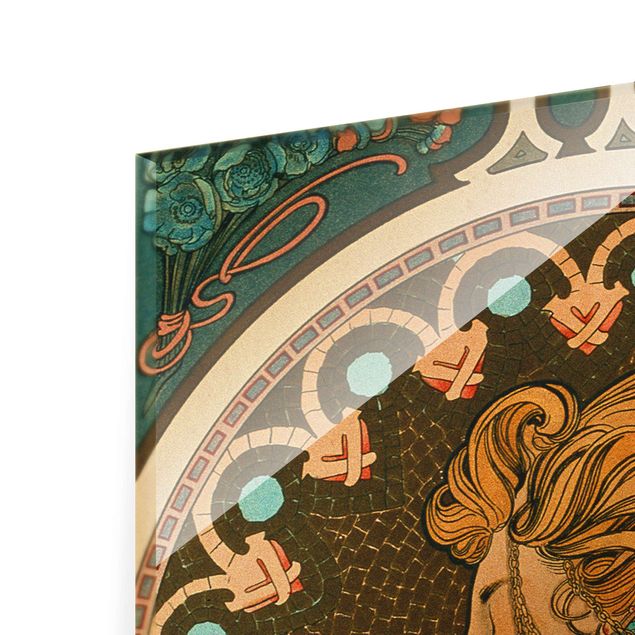 Nowoczesne obrazy Alfons Mucha - Pióro