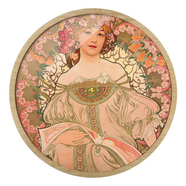 Obrazy do salonu Alfons Mucha - Poster For F. Champenois
