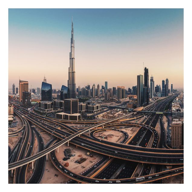 Obrazy Azja Wieczorna atmosfera w Dubaju