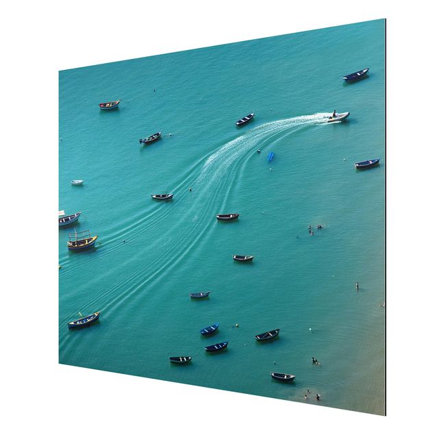 Obrazy nowoczesny Anchoring łodzi rybackich
