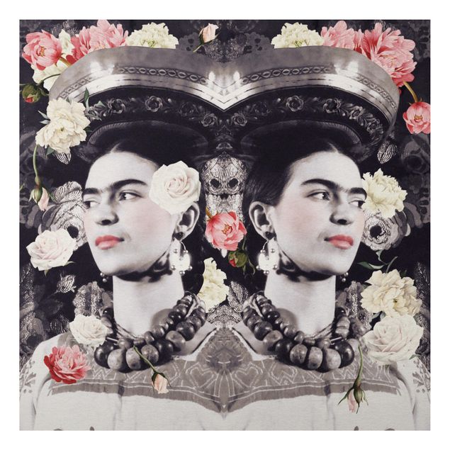 Obrazy do salonu Frida Kahlo - Powódź kwiatów