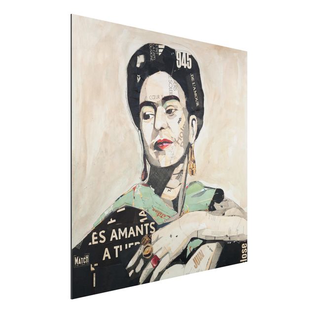 Dekoracja do kuchni Frida Kahlo - kolaż Nr 4