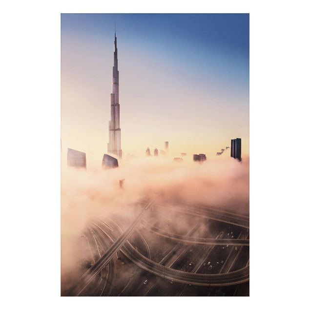 Obrazy Azja Niebiańska panorama Dubaju