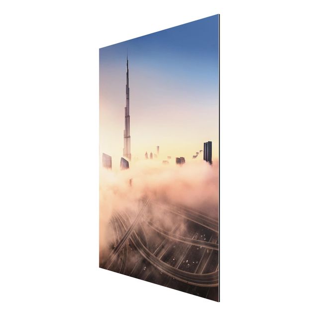 Obrazy do salonu Niebiańska panorama Dubaju