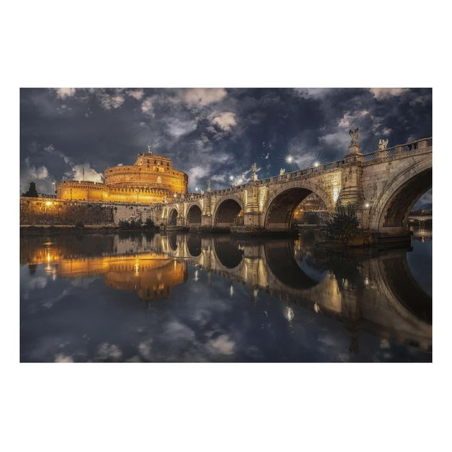 Obrazy do salonu Ponte Sant'Angelo w Rzymie