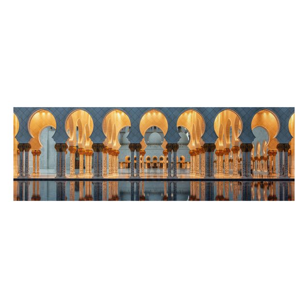 Obrazy do salonu nowoczesne Refleksje w meczecie