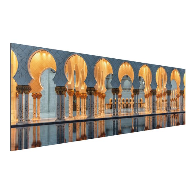 Dekoracja do kuchni Refleksje w meczecie