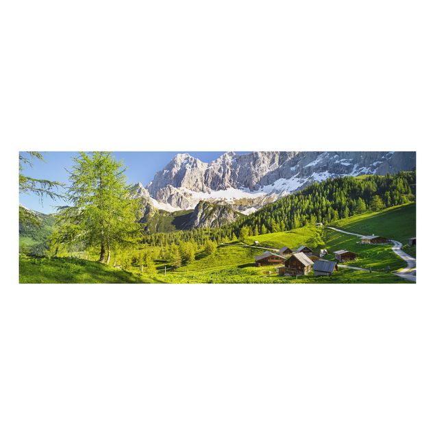 Obrazy do salonu Styria Alpejska łąka
