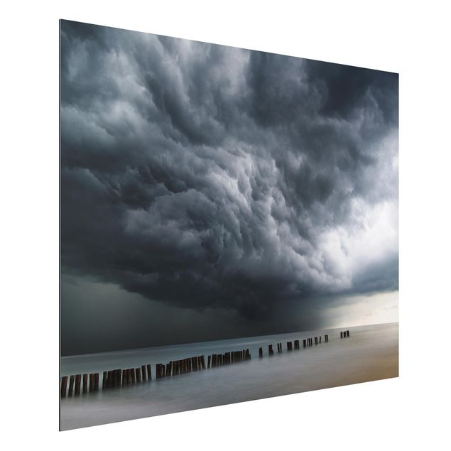 Obrazy do salonu Chmury burzowe nad Morzem Bałtyckim