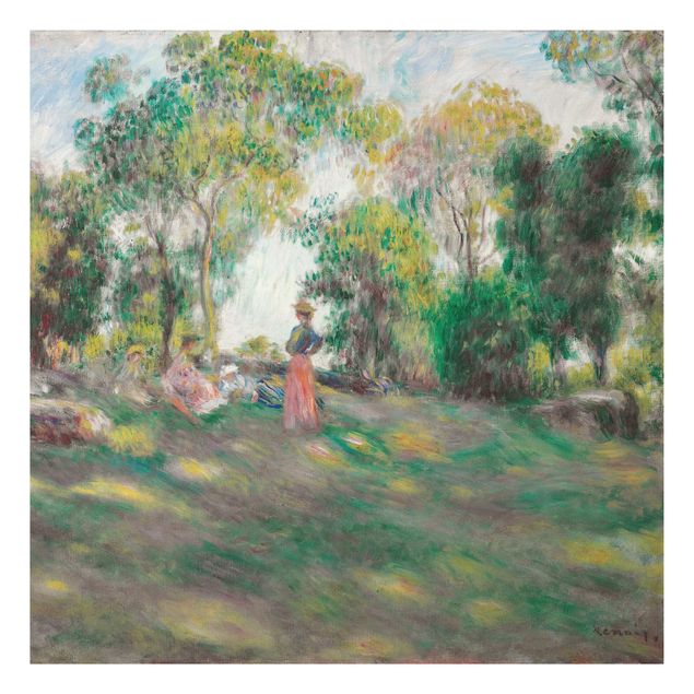 Obrazy do salonu Auguste Renoir - Pejzaż z postaciami