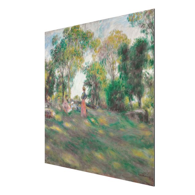 Obrazy nowoczesne Auguste Renoir - Pejzaż z postaciami