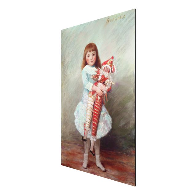 Nowoczesne obrazy Auguste Renoir - Suzanne z lalką Harlequin