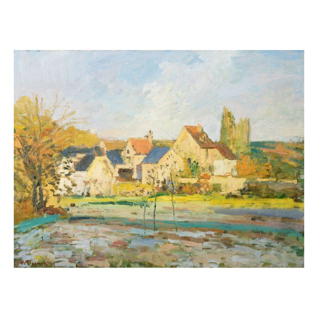 Obrazy do salonu nowoczesne Camille Pissarro - Krajobraz w pobliżu Pontoise